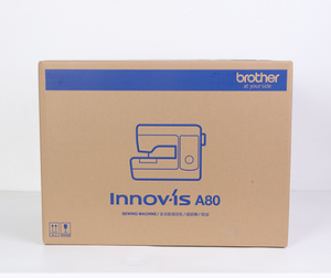 <span class=keywords><strong>Machine</strong></span> <span class=keywords><strong>à</strong></span> <span class=keywords><strong>coudre</strong></span> domestique Brother A80 <span class=keywords><strong>à</strong></span> entraînement direct, <span class=keywords><strong>à</strong></span> grande vitesse, <span class=keywords><strong>à</strong></span> point droit, avec coupe-fil latéral et ourlet - Product Image 6