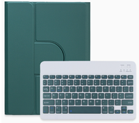 Coque de protection pour clavier à rotation 360 degrés multicolores pour iPad Air 11 M4 2026 avec clavier sans fil