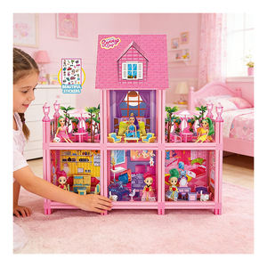 Puzzle en plastique fait main, maison de poupée, jouet créatif, modèle de présentation - Product Image 4