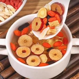 Thé Premium Double Ginseng Ganoderma <span class=keywords><strong>Qi</strong></span> - Thé Reconstituant - Mélange de Médecine Traditionnelle Chinoise Emballé Individuellement pour Soulager la Fatigue OEM ODM Accepté - Product Image 2