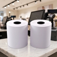 Papier thermique pour imprimante à bon prix, rouleau jumbo de 80 mm, papier thermique pour distributeur automatique de billets, rouleau de papier thermique