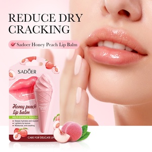 Bálsamo Labial al por Mayor Sadoer 6g <span class=keywords><strong>de</strong></span> <span class=keywords><strong>Aguacate</strong></span>, <span class=keywords><strong>Miel</strong></span> y Durazno en Forma <span class=keywords><strong>de</strong></span> Helado, Aceite Hidratante y Humectante para el Cuidado <span class=keywords><strong>de</strong></span> los Labios - Product Image 6