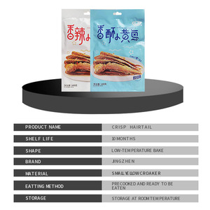 OEM ODM fornitore di deliziosi snack fritti croccanti frutti di mare freschi essiccati pesce ombrina giallo per la vendita - Product Image 2