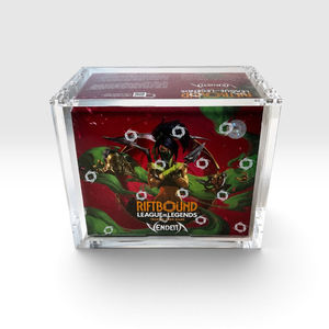 Boîte de rangement et de présentation en acrylique pour cartes à collectionner <span class=keywords><strong>LOL</strong></span> Riftbound Origins, avec couvercle magnétique, résistante aux UV, pour boosters - Product Image 6