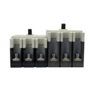 Disjoncteur magnéto-thermique MCCB 250S 18-25kA 400V 3 pôles 100A 125A à déclenchement par pression pour tableau de distribution industriel