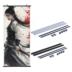 Polyester suspendu défilement affiche couleur personnalisée Anime films publicité Promotion affiche bannière mur défilement - Product Image 1
