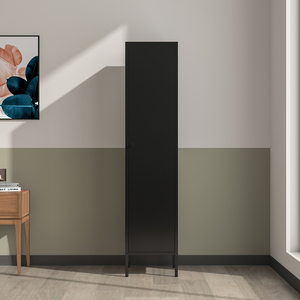 <span class=keywords><strong>Garde</strong></span>-robe Moderne armoire de la Chambre principale simple porte <span class=keywords><strong>en</strong></span> Acier Chambre armoire de rangement armoire - Product Image 4