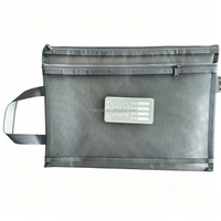 Pochette de rangement portable en nylon A4 avec fermeture éclair et logo personnalisé Lumi, organiseur de documents pour étudiants, vente en gros