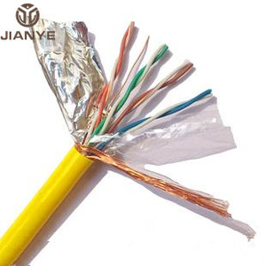 Lan <span class=keywords><strong>cable</strong></span> sftp 24 AWG 4 pares/Cobre/cca cat6 Lan <span class=keywords><strong>Cable</strong></span> para la red de <span class=keywords><strong>Internet</strong></span> CCTV cámara de seguridad - Product Image 4