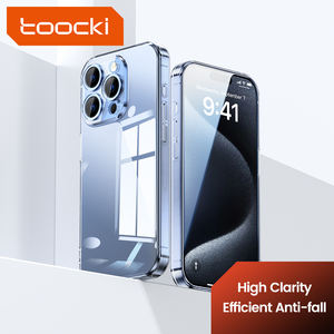 <span class=keywords><strong>Coque</strong></span> transparente anti-chute de qualité supérieure Toocki, sensation de téléphone nu, dissipation de la chaleur pour <span class=keywords><strong>iPhone</strong></span> 12 -15 Series, utilisation à domicile et au bureau - Product Image 6