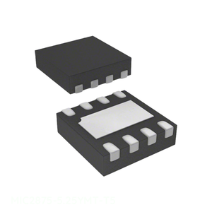 ชิ้นส่วนอิเล็กทรอนิกส์แท้ MIC2875-5.25YMT-T5 8 UFDFN ชิปจัดการพลังงาน (PMIC) แบบแผ่นติดตั้งภายนอก - Product Image 1