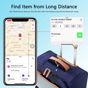 IOS Find My Google Find Hub APP Remote Control Real <strong>Time</strong> Tracking Global Positioning Trackers - Product Image 3