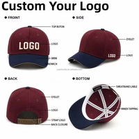 Gorra Trucker con Logotipo Personalizado, Gorras de Béisbol Ajustables con Efecto Desgastado, Gorras de Mezclilla Lisas al por Mayor, Casquettes Deportivos Vintage