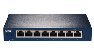 Hub réseau Gigabit MT-FAST FSG108 8 ports 10/100/1000M RJ45 MDI/MDIX Full/Half-Duplex avec contrôle de flux et LED, en acier, nouvelle marque - Product Image 4