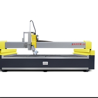 Machine de découpe à jet d'eau CNC 4020, équipement de découpe à eau haute précision, découpeuse à portique pour la fabrication de tôles métalliques