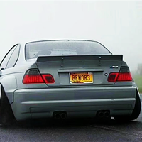 Aileron de Coffre Arrière Lèvre Becquet Extension pour BMW Série 3 E46 Berline 4 Portes 1999-2006