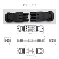 Connecteur de câble mâle femelle 3 broches Connecteur de bornier sans vis ignifuge pour lumière LED