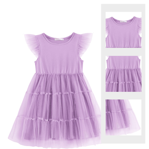 Abiti estivi per bambine 2025 nuovo abito da bambina Tulle di alta qualità festa di compleanno per bambine dolce vestito da principessa - Product Image 3