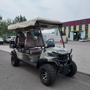 Yeni Model elektrikli gezi otobüsü 6 koltuk toptan Golf arabası elektrikli jeep - Product Image 5