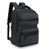 Nueva Mochila de Negocios para Hombre, Gran Capacidad, Impermeable, Elegante, para Portátil, Mochila de Viaje