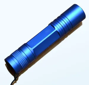 Portable Light Round Torch Aluminium Alloy Mini 3w Led Flashlight
