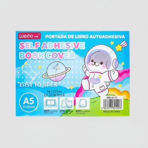 Ingrosso A5 copertine di libri autoadesive 335x28CM pellicola di plastica 300 pezzi Per scatola di carta protettiva PVC PP materiale formato A3 - Product Image 2