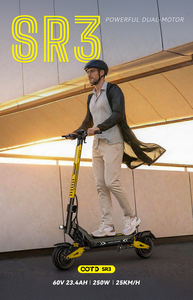 Scooter Eléctrico Plegable OOTD SR3 60V 80KM, Largo Alcance, Disponible en Almacenes de EU, US y UK - Product Image 2