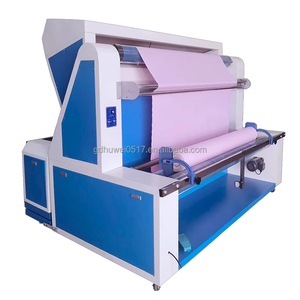 Máquina inspeção tecido malha automática lado a lado Rolling Garment Factory Motor direto para acabamento têxtil Folding - Product Image 3
