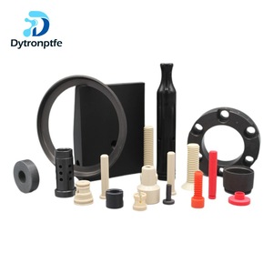 Dytronptfe <b>PTFE</b> Plastic Parts White Corrosion Resistant High Temperature Medical Grade - Product Image 5