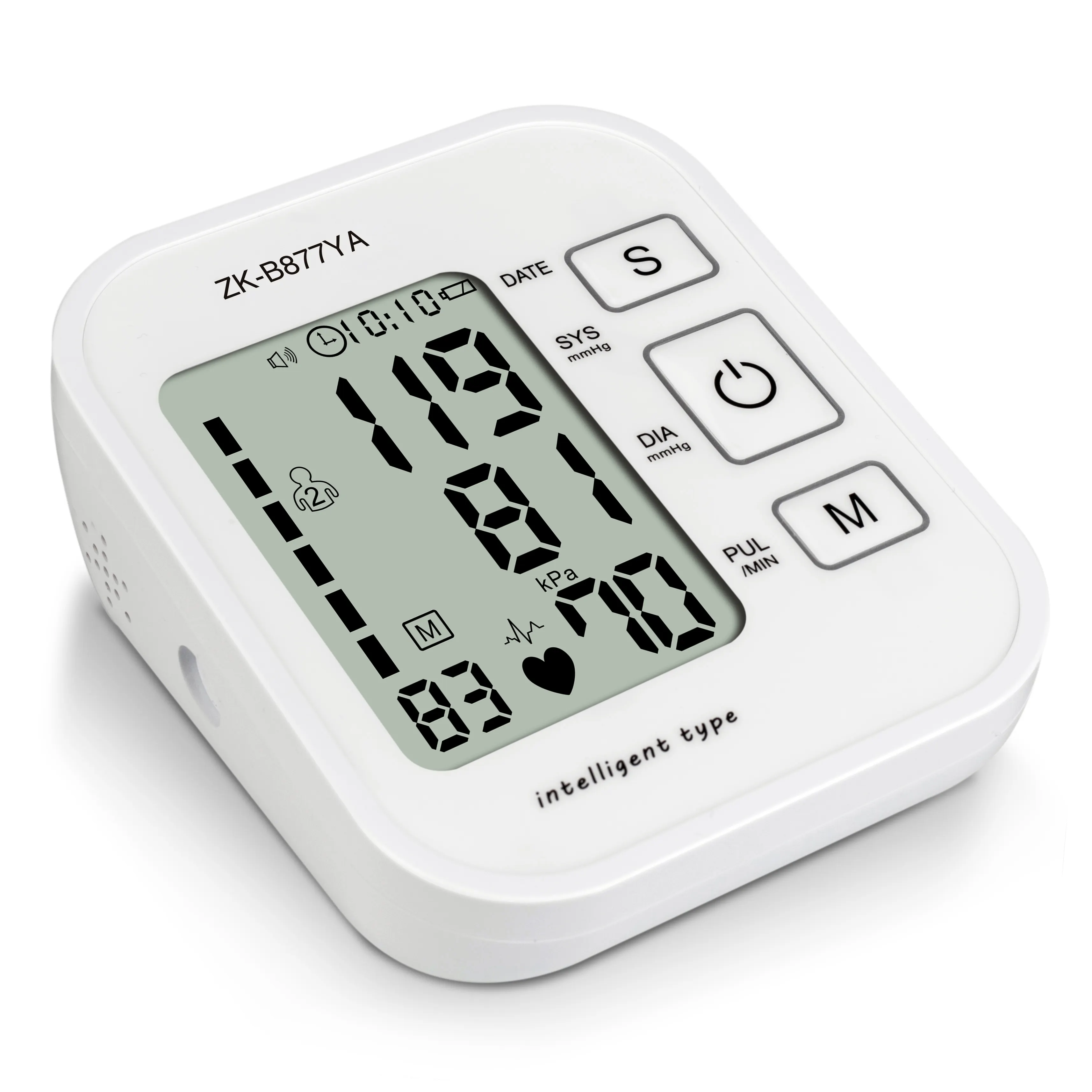 New arrival LCD display digital smart blood pressure monitor Fitness Health&Personal Care Equipment