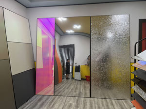 Popolare e Resistente Pannello in Marmo Serie Pietra con Impiallacciatura in Legno di Bambù Carbonizzato, Spessore 5MM 8MM, <span class=keywords><strong>per</strong></span> Decorazione Pareti Interne - Product Image 4