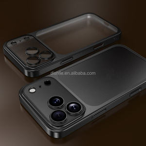 Custodia per telefono sottile opaca traslucida 2025 Hot per iPhone 17 Pro Max 17 <span class=keywords><strong>Air</strong></span> con pellicola protettiva in vetro HD antiurto rigida - Product Image 5