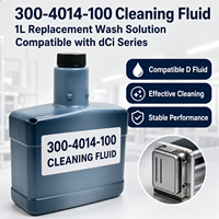 Liquide de nettoyage de remplacement de la série C qCi 1L, pièce consommable q300-4014-100, solvant industriel de qualité supérieure