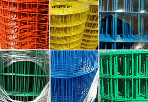 Firecore — maille <span class=keywords><strong>en</strong></span> fil soudage PVC, revêtement plastique, pour la fabrication de piège à crabe - Product Image 4