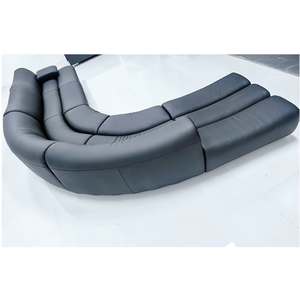 Nordic आधुनिक रेक्लाइन सोफे नींद मॉड्यूलर संयोजन कपड़े सेट लक्जरी लिविंग रूम फर्नीचर घुमावदार कोने सोफे - Product Image 6