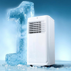 Aire Acondicionado Portátil de 6000-8000 BTU, Solo Frío, Deshumidificador para el Hogar, Hasta 298 Pies Cuadrados, Frecuencia Fija, Eléctrico - Product Image 1