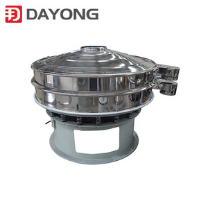<span class=keywords><strong>Crible</strong></span> vibrant <span class=keywords><strong>rotatif</strong></span> circulaire horizontal de poudre chimique de rendement élevé pour le séparateur de médecine - Product Image 5