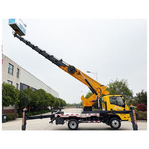 Piattaforma di Lavoro Aerea Telescopica Idraulica da 32m con Cesto Autolivellante per Sollevamento ad Alta Quota - Product Image 5