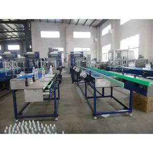 Bottle Shrink Wrap Machine High Quality Pet Bottle Pe Film Heat Shrink Wrapping Machine Bottled Water Shrink Wrap Packing Machine