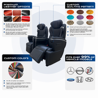 Sièges de capitaine électriques VIP personnalisés pour Sprinter MPV, limousine, fourgonnette, minibus, camping-car, en cuir, tuning Alphard Vito
