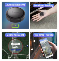 Mini traceur GPS 4G, petit dispositif de suivi, positionnement en temps réel, géolocalisation, traceur GPS portable sans fil pour enfants