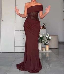 Shop Online Fishtail Hem Dress Customizable Solid Colors | Alibaba.com