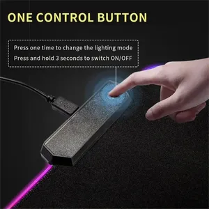 Alfombrilla de Ratón LED con Luz, Alfombrilla de Escritorio Gengar Po-ke Moned <span class=keywords><strong>Incineroar</strong></span>, Alfombrilla de Ratón para Computadora con Retroiluminación, Alfombrilla de Teclado para Juegos, Alfombrilla RGB - Product Image 4