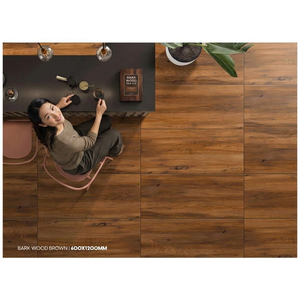 Belly Wood Brown 600x1200mm Glazed Porcelain Wood Effect Floor And <b>Wall</b> Slab Tiles - Product Image 4