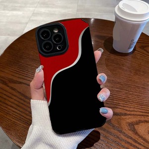 <span class=keywords><strong>Cover</strong></span> per telefono cellulare in pelle TPU morbida con stampa a colori rosso grande onda <span class=keywords><strong>nera</strong></span> per <span class=keywords><strong>Iphone</strong></span> 17 8 X Xr Xs <span class=keywords><strong>11</strong></span> 12 13 14 15 16 <span class=keywords><strong>Pro</strong></span> - Product Image 2