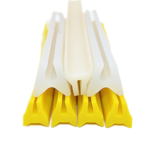 Kích thước tùy chỉnh Silicone/EPDM hộ gia đình cao su hồ sơ extrude vuông hình chữ nhật màu đỏ Silicone cao su - Product Image 5