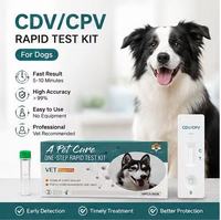 Test combiné Parvovirus/Giardia CPV/GIA Canin – Kit de détection vétérinaire rapide triple en une étape pour hôpitaux vétérinaires