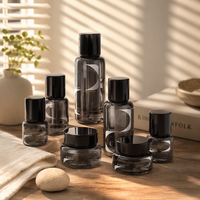 Nouveaux produits – Flacons en verre rechargeables de 10 ml, 30 ml, 50 ml, 100 ml pour parfum, ensemble de flacons de voyage, pots pour beurre corporel