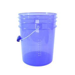 Factory Wholesale 20 L 5 Gallon Professional Car Cleaning <b>Bucket</b> Plastic With Gamma Seal Lid Car Detailing Washer Tool Clear - Product Image 2