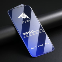 Protection d'écran en verre trempé transparent intégral sans bordure 300C à colle complète pour iPhone 17 Pro Max – Meilleure vente